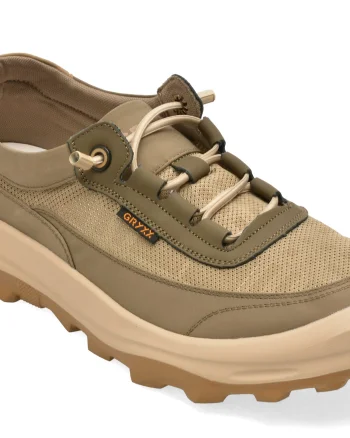 Pantofi sport GRYXX kaki, 19317, din material textil