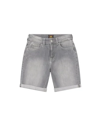 Pantaloni scurti copii,  Bumbac, Gri