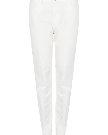 Pantaloni slim fit Divine, Alb, 32