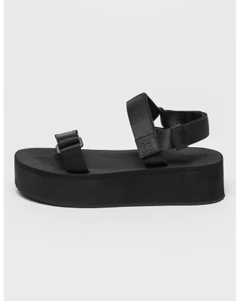 Sandale flatform, Negru