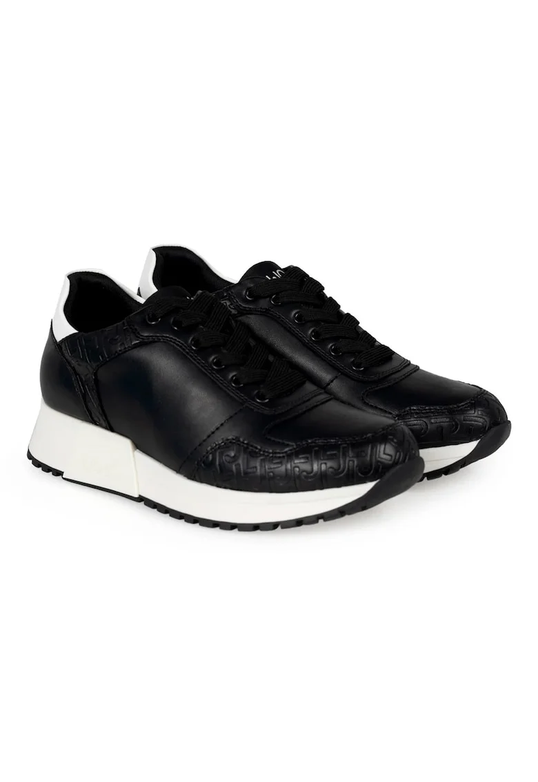 Pantofi sport cu garnituri cu monograma Kiss 502,