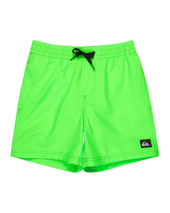 Pantaloni scurti de baie cu buzunare Everyday Volley, Verde electric