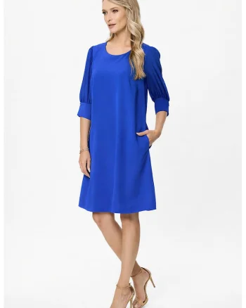Rochie lejera cu buzunare laterale Eleonor