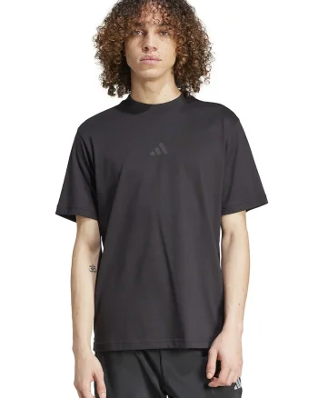 Tricou cu imprimeu logo, Negru