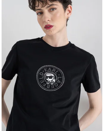 Tricou din bumbac organic Ikon, Negru