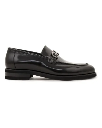loafers bărbați  COSSI, piele natural, Negru