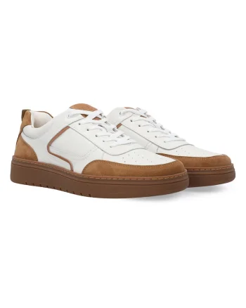 Pantofi sport uni cu garnituri din piele intoarsa