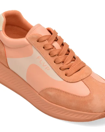 Pantofi sport FLAVIA PASSINI portocalii, A12523, din piele naturala