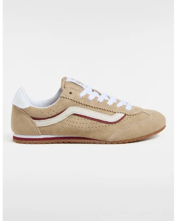Pantofi sport de piele intoarsa Super Lowpro, Maro taupe deschis
