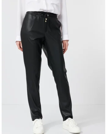 Pantaloni femei  Anna 8590 negru, Negru