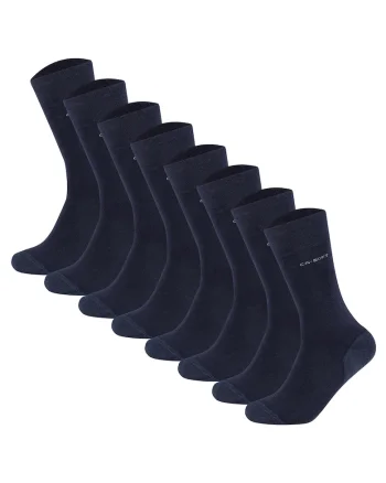Set de sosete lungi unisex - 8 perechi, Bleumarin