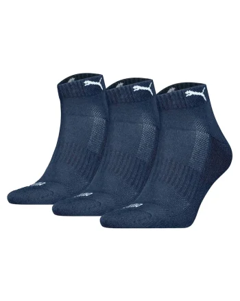 Set de sosete scurte unisex - 3 perechi, Albastru