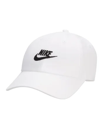 Sapca ajustabila unisex cu logo brodat Fly, Alb/Negru