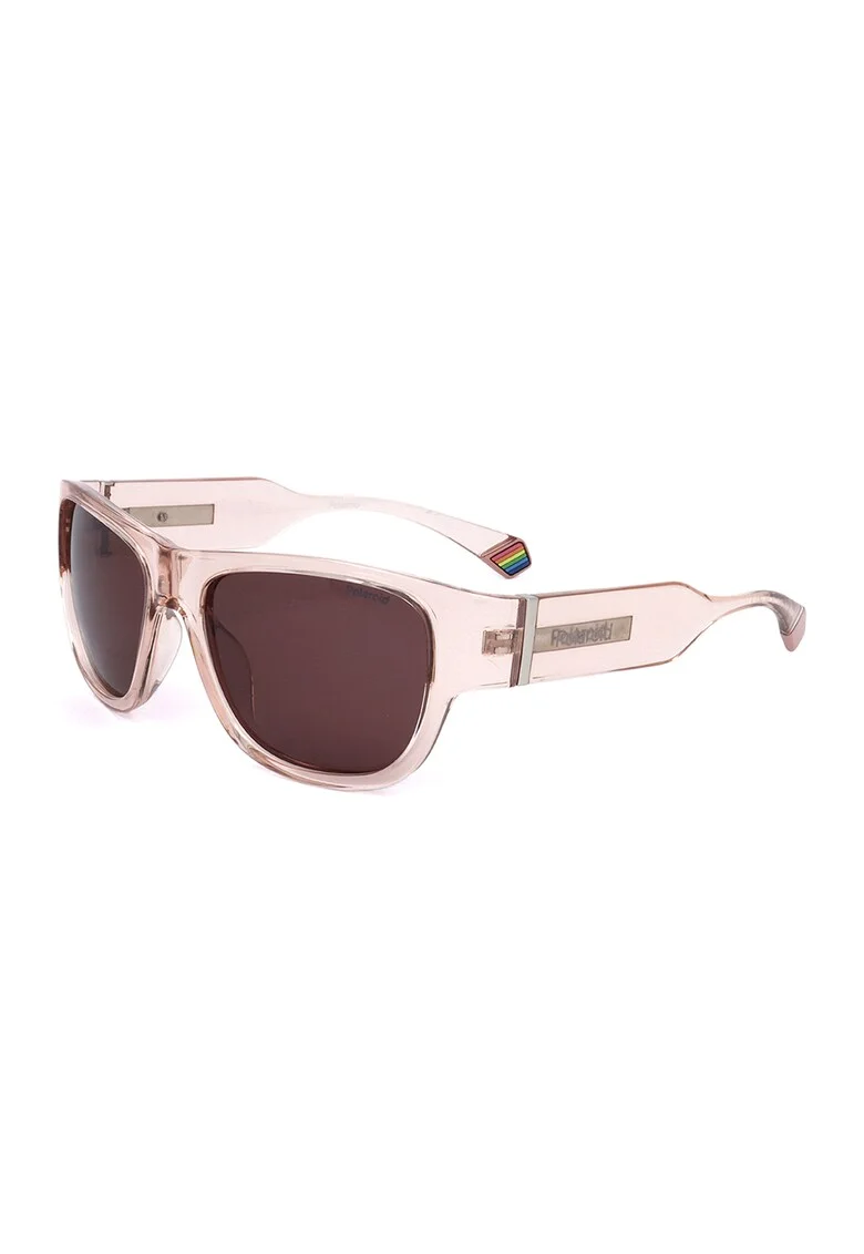 Ochelari de soare patrati cu lentile polarizate si model unisex
