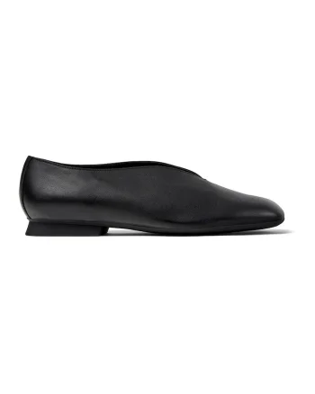 Pantofi casual de piele, Negru