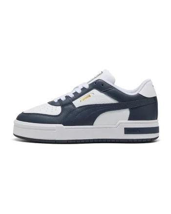 Pantofi sporrt Pro Classic II din piele, Alb/Albastru petrol