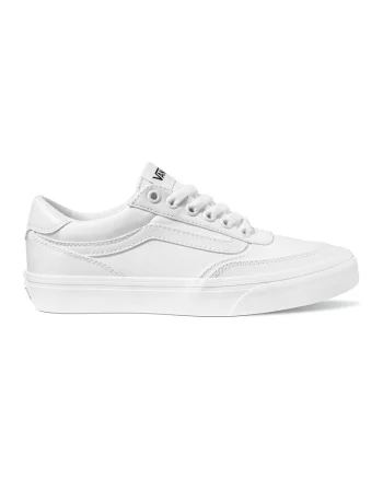 Pantofi sport cu broderie logo, Alb