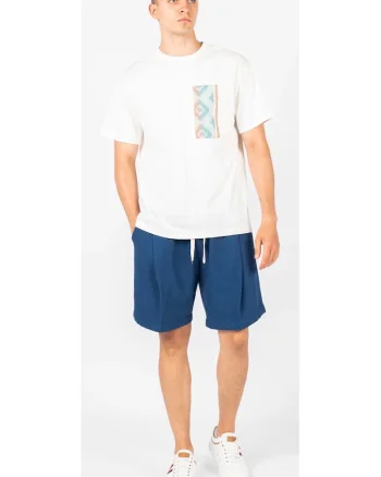Tricou din bumbac cu print,