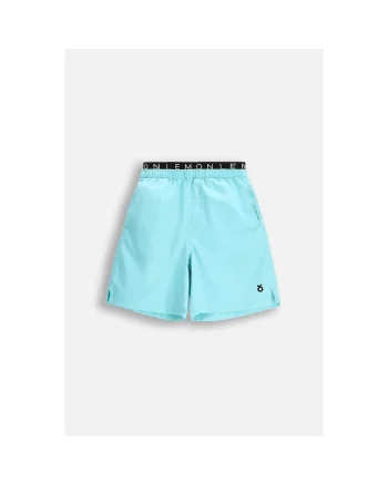 Pantaloni scurti pentru baie, cu talie elastica