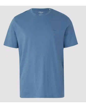 Big Sizes Tricou barbati big sizes, din bumbac, cu decolteu la baza gatului