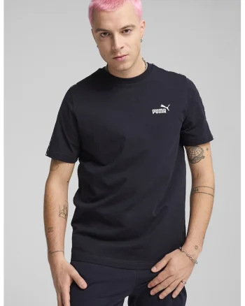 Tricou cu decolteu la baza gatului si detalii logo