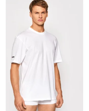 Tricou barbati,  15732, Bumbac, Alb
