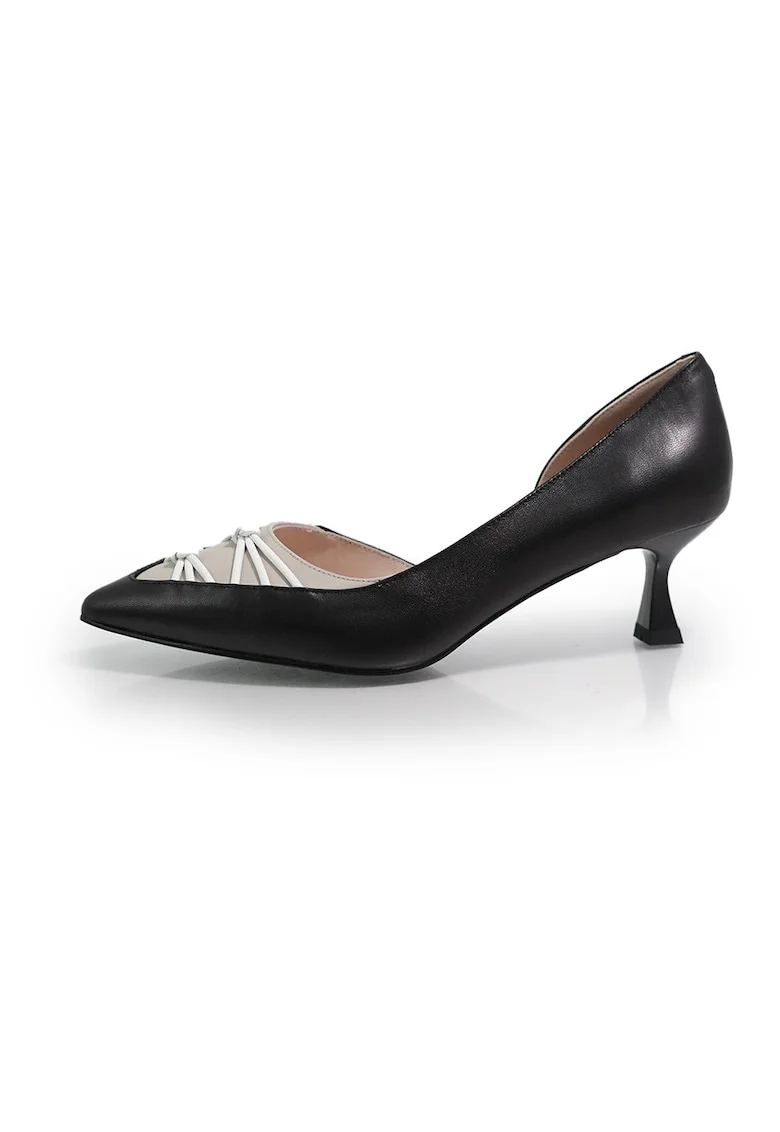 Pantofi Eleganti Fiore Finno 2603138 din piele naturala, Negru