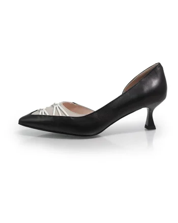 Pantofi Eleganti Fiore Finno 2603138 din piele naturala, Negru