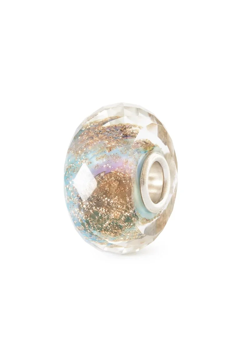 Talisman  Vis de Zi, lucrat manual din Sticla Artizanala de Murano si Argint 925, Multicolor