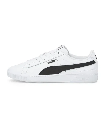 Pantofi sport din piele Vikky V3, Alb/Negru