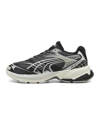 Pantofi sport cu insertii textile Velophasis Born in the 2000s, Negru/Gri deschis/Argintiu