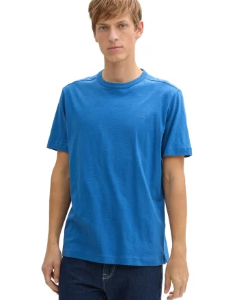 Tricou uni de bumbac