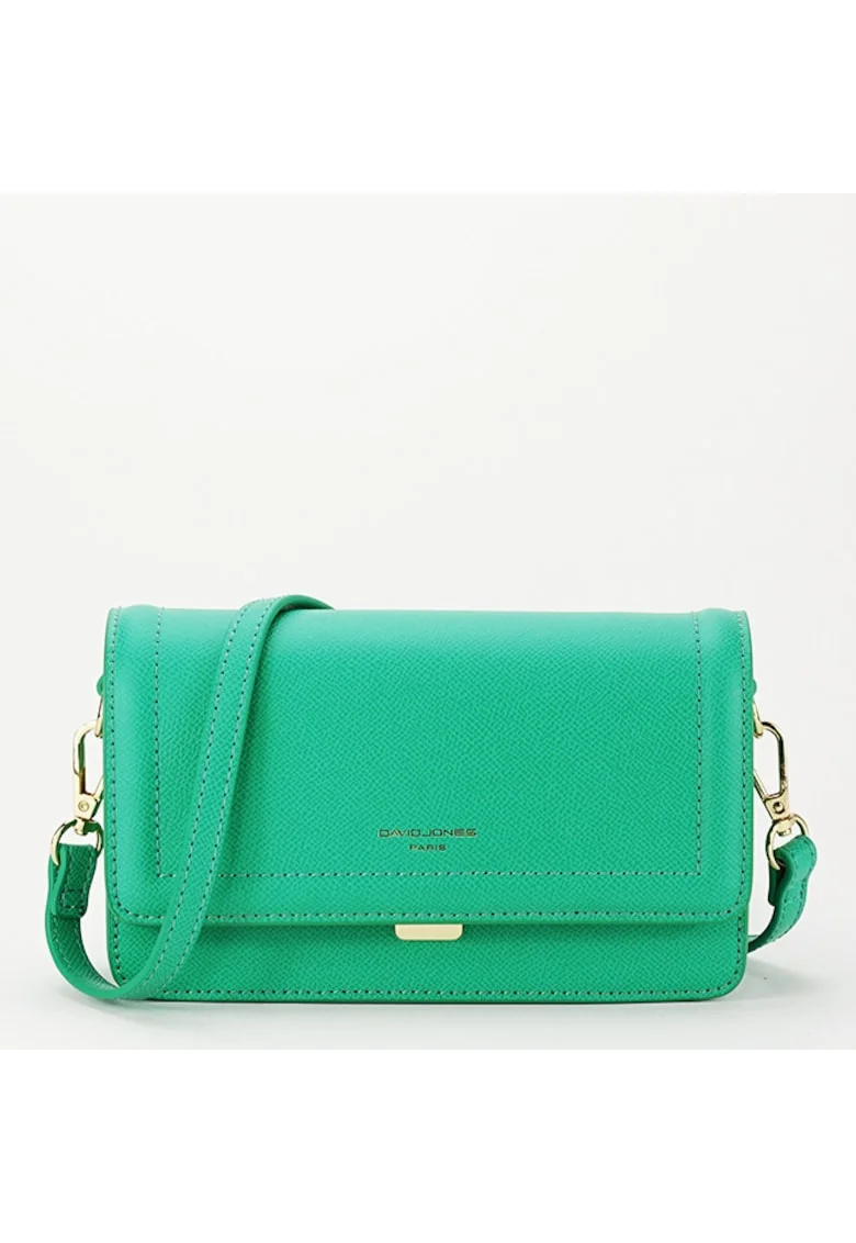 Geanta dama talie mica B- 15, Verde menta, 12x20x6