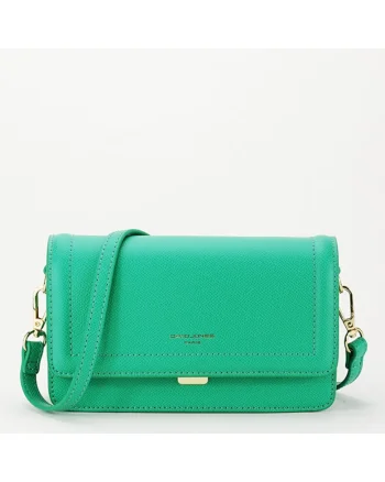 Geanta dama talie mica B- 15, Verde menta, 12x20x6
