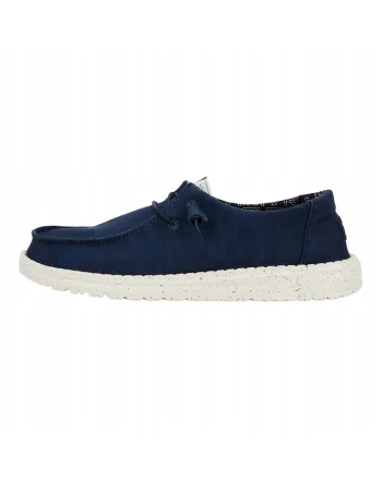 Mocasini Femei,  Wendy Stretch Canvas, 65964, Albastru