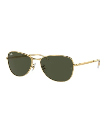 Ochelari de soare aviator unisex, Auriu