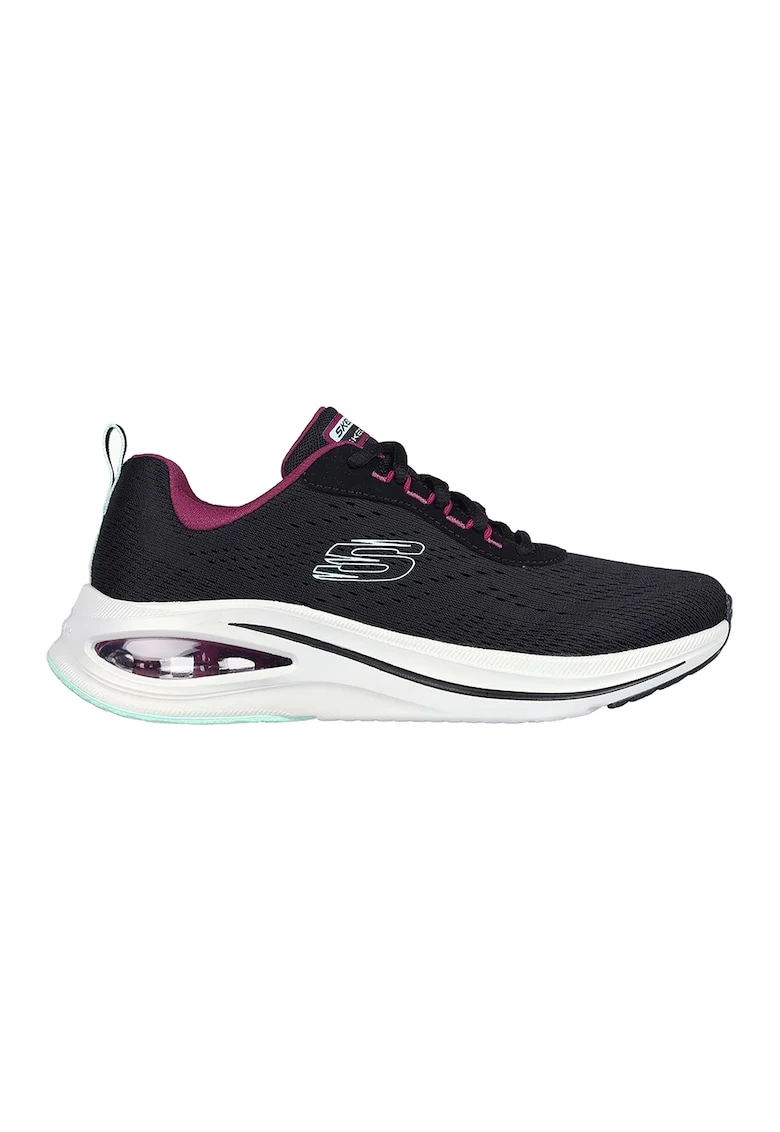Pantofi sport cu logo Air Meta, Negru