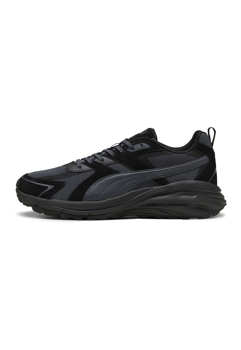Pantofi sport cu detalii din piele intoarsa Hypnotic LS, Negru/Gri inchis