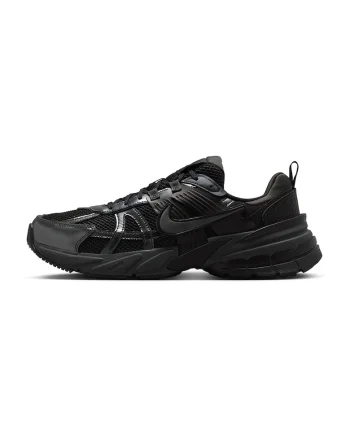 Pantofi sport low-cut cu monograma reflectorizanta, Negru/Argintiu inchis