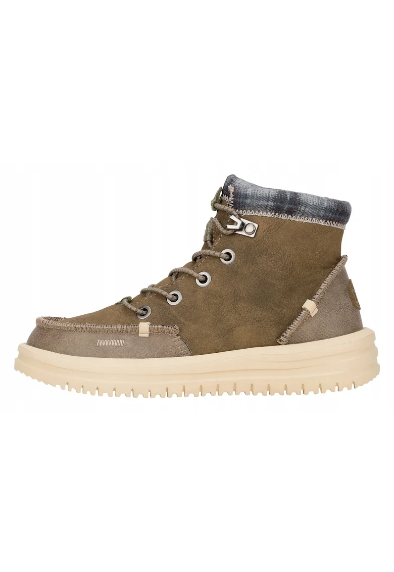 Cizme Iarna Piele Copii Spuma EVA, Bradley Youth Classic, Maro,