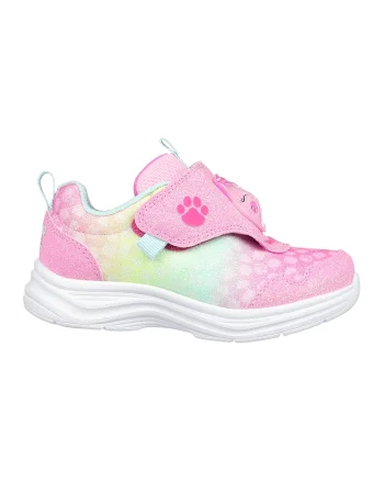 Pantofi sport cu aspect stralucitor Glimmer Kicks, Roz