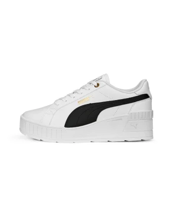 Pantofi sport cu talpa wedge Karmen, Alb