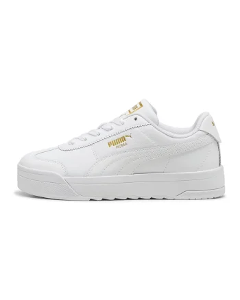 Pantofi sport din piele si piele ecologica Roma Feminine, Alb
