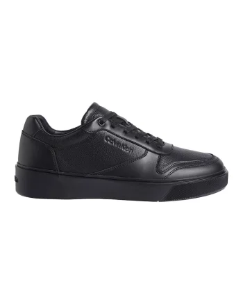 Pantofi sport de piele cu platforma, Negru