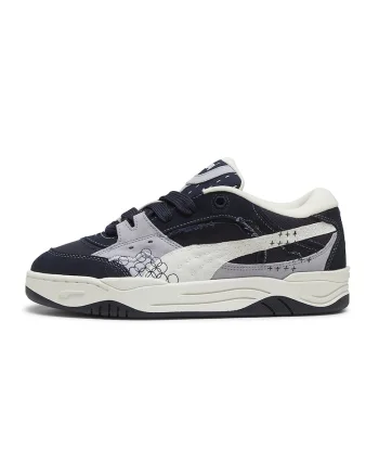 Pantofi sport cu model colorblock 180, Albastru ultramarin/Alb murdar