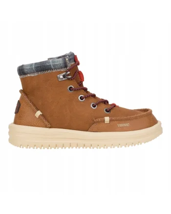 Pantofi Copii Cizme Iarna Piele,  Bradley Youth Classic, Maro,