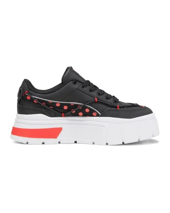 Pantofi sport flatform Mayze Stack Miraculous, Rosu/Negru