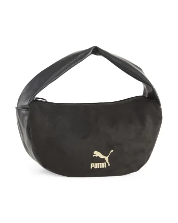 Geanta cu maner si logo Classics, Negru