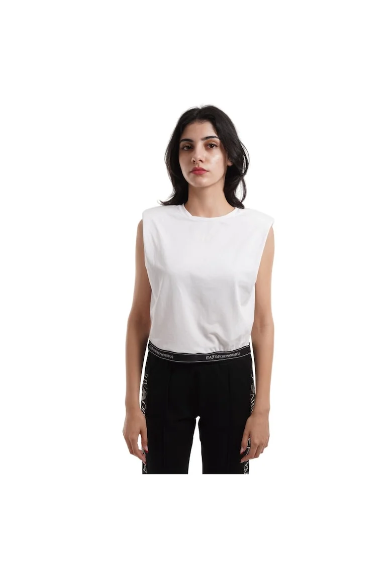 Tricou Emporio Armani  Train Logo Series W Boxy Tee SS Tape 3DTT22TJ6SZ01100