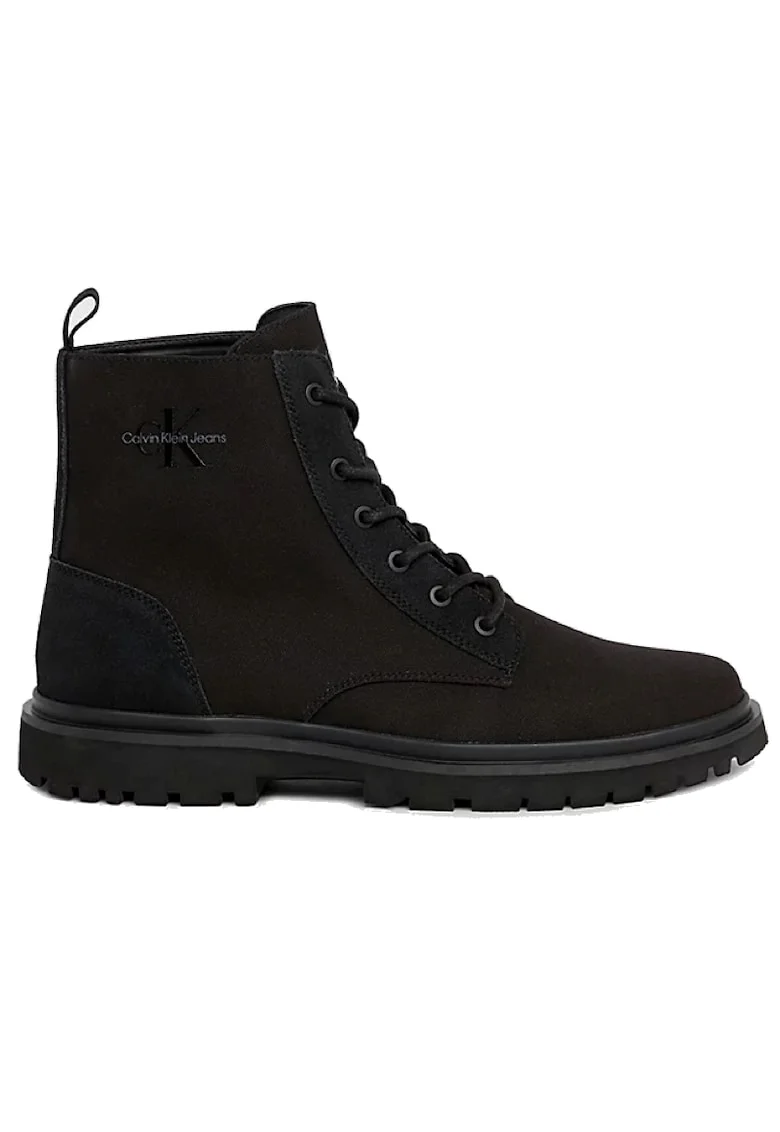 Ghete  pentru Barbati, eva boot mid laceup mix, YM0YM00965-0GT, Negru, Negru